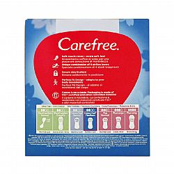 CAREFREE COTTON FEEL FLEXIFORM ΣΕΡΒΙΕΤΑΚΙΑ ΓΙΑ ΚΑΝΟΝΙΚΗ ΡΟΗ 2 ΣΤΑΓΟΝΕΣ FRESH SCENT (30+26)τεμ.