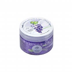 FIONNA COSMETICS HYDRATES & SOFTENS BODY SCRUB WITH SEEDS & BLACK GRAPES 250ml
