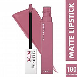 MAYBELLINE SUPER STAY MATTE INK LIQUID LIPSTICK ΜΑΤ ΚΡΑΓΙΟΝ ΜΑΚΡΑΣ ΔΙΑΡΚΕΙΑΣ 180 REVOLUTIONARY 5ml