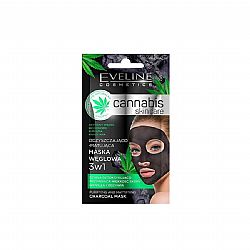 EVELINE COSMETICS CANNABIS SKIN CARE CARBON MASK 3in1 7ml