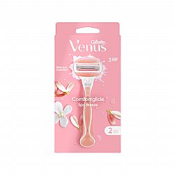 GILLETTE VENUS ΞΥΡΙΣΤΙΚΗ ΜΗΧΑΝΗ COMFORTGLIDE SPA BREEZE ΜΕ 3 ΛΕΠΙΔΕΣ + 2 ΑΝΤΑΛΛΑΚΤΙΚΕΣ ΚΕΦΑΛΕΣ