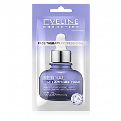 EVELINE COSMETICS FACE THERAPY PROFESSIONAL RETINAL NIGHT AMPOULE-MASK 8ml