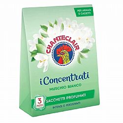 CHANTECLAIR I CONCENTRATI ΑΡΩΜΑΤΙΚΟ ΦΑΚΕΛΑΚΙ ΧΩΡΟΥ ΜΕ ΑΡΩΜΑ MUSCHIO BIANCO 3x12gr