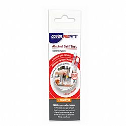 COVER PROTECT ALCOHOL SELF TEST ΑΤΟΜΙΚΟ ΑΛΚΟΤΕΣΤ ΜΙΑΣ ΧΡΗΣΗΣ 1τμχ.