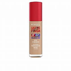 RIMMEL LASTING FINISH 35 HOUR FOUNDATION MAKEUP ΜΑΚΡΑΣ ΔΙΑΡΚΕΙΑΣ ΜΕ ΥΑΛΟΥΡΟΝΙΚΟ ΟΞΥ ΚΑΙ 2% ΝΙΑΣΙΝΑΜΙΔΗ SPF20 No 100 IVORY 30ml