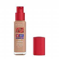 RIMMEL LASTING FINISH 35 HOUR FOUNDATION MAKEUP ΜΑΚΡΑΣ ΔΙΑΡΚΕΙΑΣ ΜΕ ΥΑΛΟΥΡΟΝΙΚΟ ΟΞΥ ΚΑΙ 2% ΝΙΑΣΙΝΑΜΙΔΗ SPF20 Νο 201 CLASSIC BEIGE 30ml