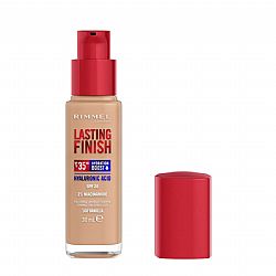 RIMMEL LASTING FINISH 35 HOUR FOUNDATION MAKEUP ΜΑΚΡΑΣ ΔΙΑΡΚΕΙΑΣ ΜΕ ΥΑΛΟΥΡΟΝΙΚΟ ΟΞΥ ΝΙΑΣΙΝΑΜΙΔΗ SPF20 No 160 VANILLA 30ml