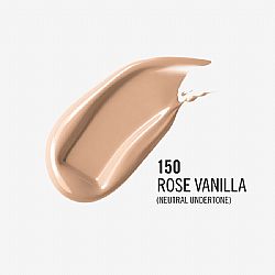 RIMMEL LASTING FINISH 35 HOUR FOUNDATION MAKEUP ΜΑΚΡΑΣ ΔΙΑΡΚΕΙΑΣ ΜΕ ΥΑΛΟΥΡΟΝΙΚΟ ΟΞΥ ΝΙΑΣΙΝΑΜΙΔΗ SPF20 No 150 ROSE VANILLA 30ml
