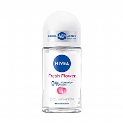 NIVEA ΑΠΟΣΜΗΤΙΚΟ ROLL-ON FRESH FLOWER 0% ALUMINIUM (ACH) 50ml