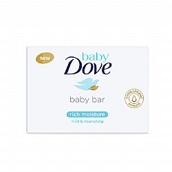 DOVE ΣΑΠΟΥΝΙ BABY BAR RICH MOISTURE ΓΙΑ ΕΝΤΑΤΙΚΗ ΕΝΥΔΑΤΩΣΗ 75g