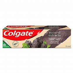 COLGATE NATURAL EXTRACTS CHARCOAL AND MINT BRIGHT WHITE ΟΡΓΑΝΙΚΗ ΟΔΟΝΤΟΚΡΕΜΑ ΛΕΥΚΑΝΣΗΣ ΜΕ ΑΝΘΡΑΚΑ ΚΑΙ ΜΕΝΤΑ 75ml