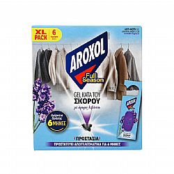 AROXOL FULL SEASON ΣΚΟΡΟΚΤΟΝΟ GEL ΜΕ ΑΡΩΜΑ ΛΕΒΑΝΤΑΣ 6τεμ.