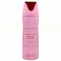 LATTAFA ΑΠΟΣΜΗΤΙΚΟ SPRAY DECADENT DELIGHTS ROSE PETAL MACARON WOMEN 200ml