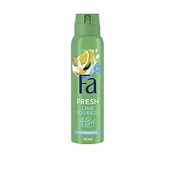 FA ΑΠΟΣΜΗΤΙΚΟ SPRAY FRESH LIME SQUEEZE 48h ΧΩΡΙΣ ΑΛΟΥΜΙΝΙΟ 150ml