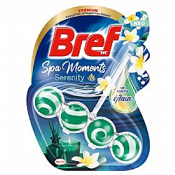 BREF WC SPA MOMENTS ΣΤΕΡΕΟ ΜΠΛΟΚ ΤΟΥΑΛΕΤΑΣ ΜΕ ΑΡΩΜΑ SERENITY 50g