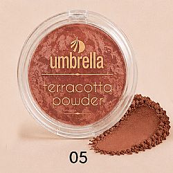 UMBRELLA MARBLE COLLECTION TERRACOTTA POWDER BRONZER ΛΑΜΨΗΣ ΓΙΑ ΗΛΙΟΚΑΜΕΝΗ ΟΨΗ No 5 15g