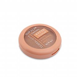IMPALA TERRACOTTA BAKED POWDER MULTICOLOR BRONZING AND SHIMMERING EFFECT BRONZER ΛΑΜΨΗΣ ΓΙΑ ΗΛΙΟΚΑΜΕΝΗ ΟΨΗ NO 01 8gr