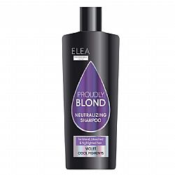 ELEA PROFESSIONAL PROUDLY BLOND NEUTRALIZING SHAMPOO VIOLET COOL PIGMENTS ΣΑΜΠΟΥΑΝ ΕΞΟΥΔΕΤΕΡΩΣΗΣ ΚΙΤΡΙΝΩΝ ΤΟΝΩΝ ΓΙΑ ΞΑΝΘΑ ΜΑΛΛΙΑ 440ml