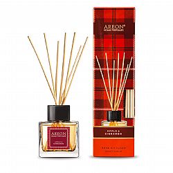AREON HOME PERFUMES REED DIFFUSER ΑΡΩΜΑΤΙΚΟ ΧΩΡΟΥ ΜΕ STICKS APPLE & CINNAMON 150ml