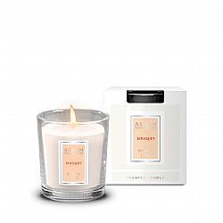 AREON HOME PERFUMES CANDLE ΑΡΩΜΑΤΙΚΟ ΚΕΡΙ ΣΕ ΒΑΖΟ MOON LINE BOUQUET