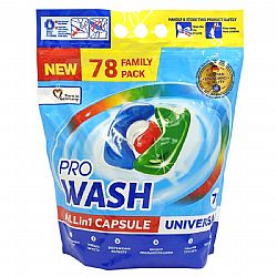 PRO WASH ALL IN 1 UNIVERSAL ΑΠΟΡΡΥΠΑΝΤΙΚΟ ΠΛΥΝΤΗΡΙΟΥ ΡΟΥΧΩΝ FAMILY PACK 78 ΚΑΨΟΥΛΕΣ