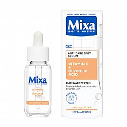 MIXA VITAMIN C + GLYCOLIC ACID ANTI-DARK SPOT SERUM ΟΡΟΣ ΠΡΟΣΩΠΟΥ ΚΑΤΑ ΤΩΝ ΚΗΛΙΔΩΝ ΜΕ ΒΙΤΑΜΙΝΗ C & ΓΛΥΚΟΛΙΚΟ ΟΞΥ 30ml