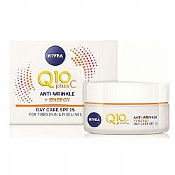 NIVEA Q10 PLUS ΑΝΤΙΡΥΤΙΔΙΚΗ ΚΡΕΜΑ ΗΜΕΡΑΣ 50ml