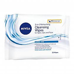 NIVEA CLEANSING WIPES 3in1 25pcs.