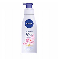 NIVEA BODY LOTION ROSE & ARGAN OIL ΜΕ ΑΝΤΛΙΑ 200ml 