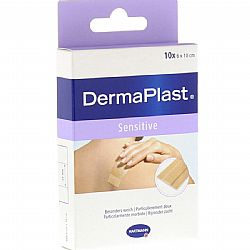 DERMAPLAST SENSITIVE STRIPS 6x10cm 10τεμ.