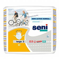 SENI ACTIVE NORMAL ΠΑΝΑ ΒΡΑΚΑΚΙ ΕΛΑΦΡΙΑΣ ΑΚΡΑΤΕΙΑΣ x10  LARGE