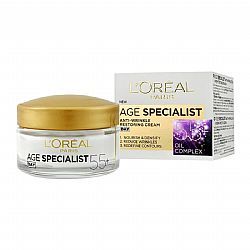 LOREAL PARIS AGE SPECIALIST 55+ ANTI-WRINKLE DAY CREAM ΑΝΤΙΡΥΤΙΔΙΚΗ ΚΡΕΜΑ ΗΜΕΡΑΣ ΓΙΑ ΕΝΤΑΤΙΚΗ ΘΡΕΨΗ, ΣΥΣΦΙΞΗ & ΑΝΑΠΛΑΣΗ 50ml