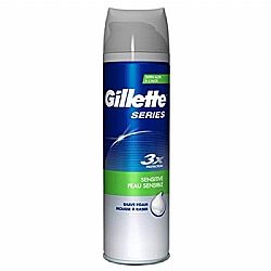 GILLETTE SERIES SENSITIVE ΑΦΡΟΣ ΞΥΡΙΣΜΑΤΟΣ 250ml