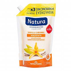NATURA CREAM SOAP VANILLA & CARAMEL ANDAL/CO 750ml
