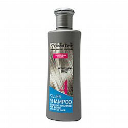 ROSA IMPEX BLONDTIME 4 SILVER ΣΑΜΠΟΥΑΝ ΔΙΑΤΗΡΗΣΗΣ ΧΡΩΜΑΤΟΣ ΓΙΑ ΒΑΜΜΕΝΑ ΜΑΛΛΙΑ 150ml
