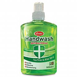 CERTEX CREAM SOAP ANTIBACTERIAL TEA TREE & ALOE VERA REPLACEMENT 500ml