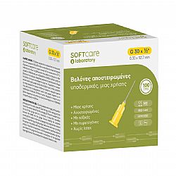 SOFT CARE ΒΕΛΟΝΑ ΑΠΛΗ ΜΙΑΣ ΧΡΗΣΕΩΣ G-30 x 1/2 100τεμ.