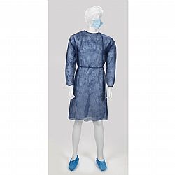 SOFT CARE ΜΠΛΟΥΖΑ ΕΞΕΤΑΣΤΙΚΗ ΣΚΟΥΡΗ ΜΠΛΕ NON WOVEN 115cm x 137cm 10τεμ.