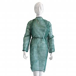 SOFT CARE ΜΠΛΟΥΖΑ ΕΞΕΤΑΣΤΙΚΗ ΣΚΟΥΡΗ ΠΡΑΣΙΝΗ NON WOVEN 115cm x 137cm 10τεμ.
