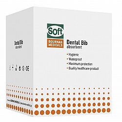 SOFT CARE ΟΔΟΝΤΙΑΤΡΙΚΗ ΠΕΤΣΕΤΑ ΠΟΡΤΟΚΑΛΙ (ΧΩΡΙΣ DISPENSER) - 2ply ΧΑΡΤΙ + 1ply ΠΛΑΣΤΙΚΟ 33cm x 45cm 500τεμ.