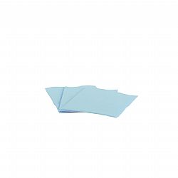 SOFT CARE ΟΔΟΝΤΙΑΤΡΙΚΗ ΠΕΤΣΕΤΑ ΓΑΛΑΖΙΑ (ΧΩΡΙΣ DISPENSER) - 1ply ΧΑΡΤΙ + 1ply ΠΛΑΣΤΙΚΟ 33cm x 45cm 500τεμ.