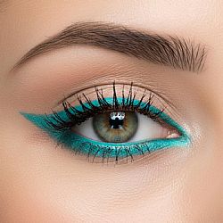 IMPALA EYELINER ΑΔΙΑΒΡΟΧΟ ΜΟΛΥΒΙ ΜΑΤΙΩΝ No 317 TEAL GREEN