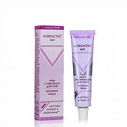 ROSA IMPEX ACHROACTIVE MAX WHITENING FACE CREAM 24ΩΡΗ ΛΕΥΚΑΝΤΙΚΗ ΚΡΕΜΑ ΠΡΟΣΩΠΟΥ ΜΕ SPF15 & BITAMINH C 45ml