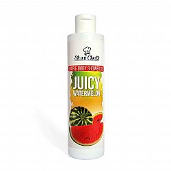 STANI CHEFS HAIR & BODY SHOWER GEL JUICE WATERMELON ΑΦΡΟΛΟΥΤΡΟ & ΣΑΜΠΟΥΑΝ ΜΕ ΑΡΩΜΑ ΚΑΡΠΟΥΖΙ 100% ΦΥΣΙΚΟ 250ml