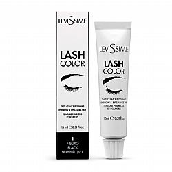 LEVISSIME LASH COLOR EYEBROWS + EYELASH COLOR 1 BLACK 15ml