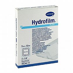 Hydrofilm plus αυτοκόλλητο επίθεμα  5x7,2cm 50τεμ. 
