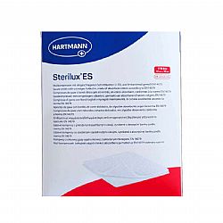 Sterilux ES αποστειρωμένη γάζα 17 κλωστών 8πλή  10x10cm 25x2τεμ 