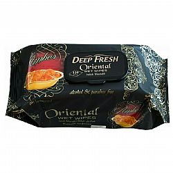 DEEP FRESH WET WIPES ORIENTAL AMBER 100τεμ 