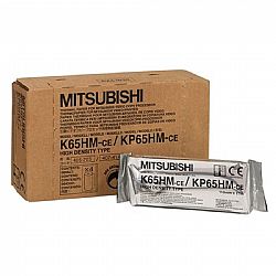 Mitsubishi K-65HM Print media for A6 B/W video printer P-90 P-91 110cm x 21m 4τεμ