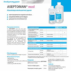 DR. SCHUMACHER GMBH ASEPTOMAN MED ΑΝΤΙΣΗΠΤΙΚΟ ΧΕΡΙΩΝ - 1000ml (με αντλια)